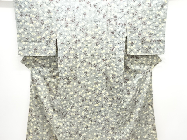 JAPANESE KIMONO / ANTIQUE KIMONO / TAISHO ROMAN STYLE / URUSHI / FUKIYOSE PATTERN